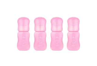 Lipgloss GLIMMER IN A BUBBLE lipgloss, 4-tlg. von essence in Rosa – Produktfoto 1 von 5