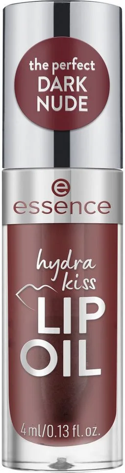 Lipgloss HYDRA KISS LIP OIL, 3-tlg., mit hochglänzendem Finish von essence in Rot – Produktfoto 3 von 5