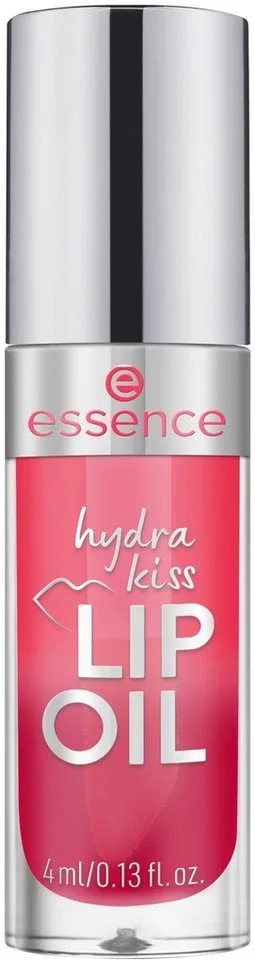Lipgloss HYDRA KISS LIP OIL, 3-tlg., mit hochglänzendem Finish van essence in Rood – productfoto 4 van 5