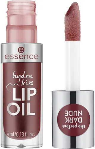 Lipgloss HYDRA KISS LIP OIL, 3-tlg., mit hochglänzendem Finish von essence in Rot – Produktfoto 2 von 5