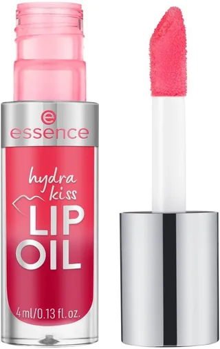 Lipgloss HYDRA KISS LIP OIL, 3-tlg., mit hochglänzendem Finish van essence in Rood – productfoto 3 van 5