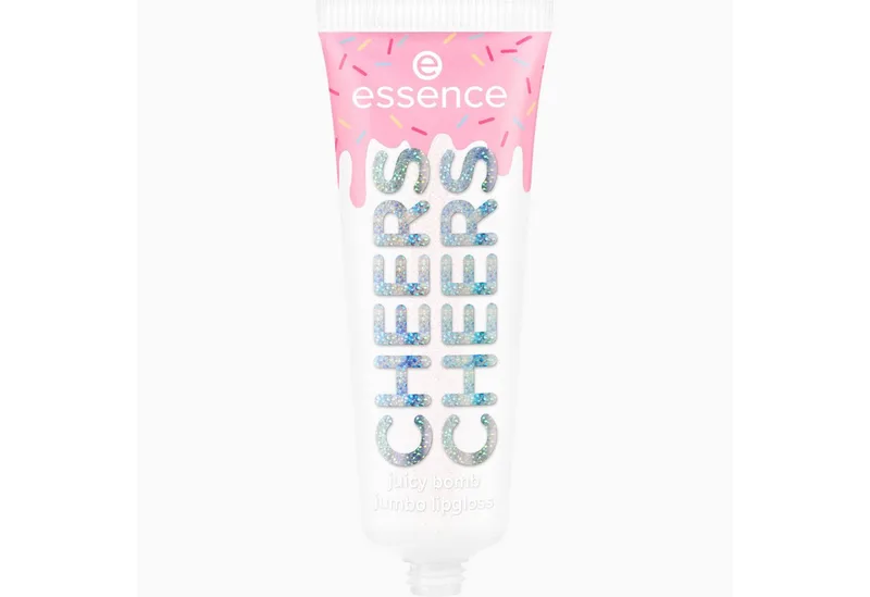 Lipgloss SAY IT WITH JUICY CHEERS juicy bomb jumbo lipgloss, 4-tlg. fra essence i Hvid – produktbillede 3 af 5