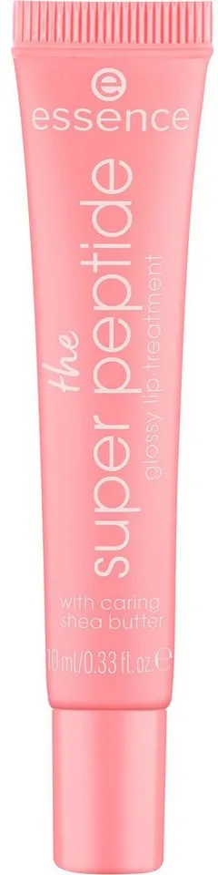 Lipgloss THE SUPER PEPTIDE GLOSSY LIP TREATMENT, 3-tlg., mit milchig glänzender Textur fra essence i Lyserød – produktbillede 5 af 5
