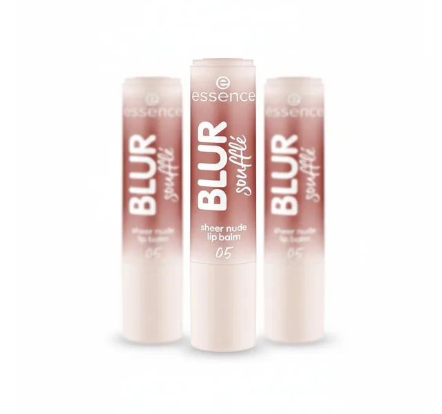 Lippenbalsam BLUR soufflé sheer nude lip balm, 3-tlg