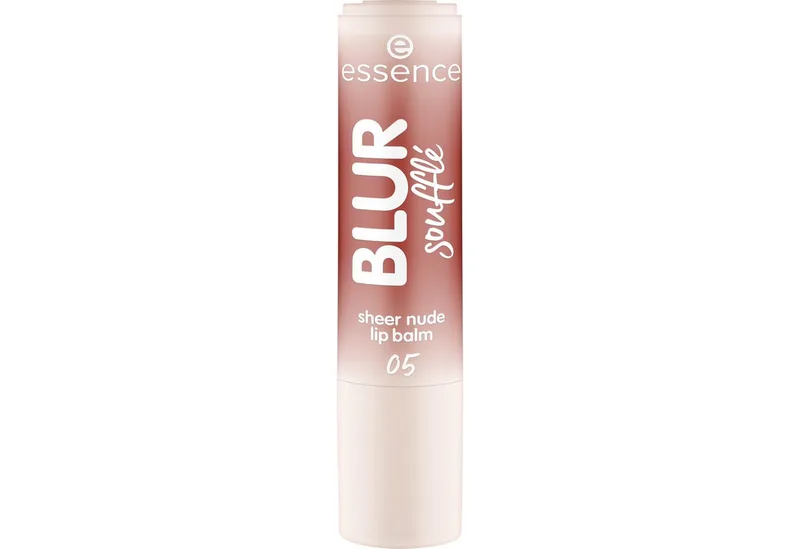 Lippenbalsam BLUR soufflé sheer nude lip balm, 3-tlg. fra essence i Beige – produktbillede 2 af 4