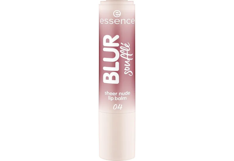 Lippenbalsam BLUR soufflé sheer nude lip balm, 3-tlg. fra essence i Lilla – produktbillede 2 af 4