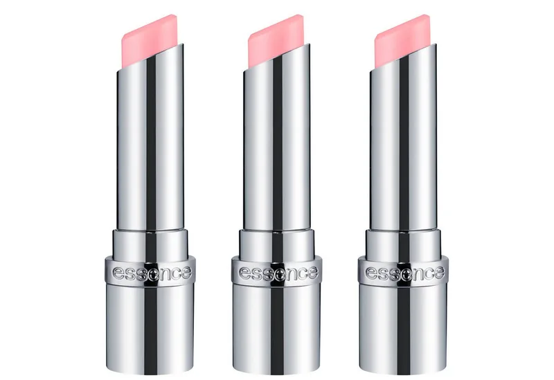 Lippenbalsam hydra kiss LIP BALM, 3-tlg. von essence in Rosa – Produktfoto 2 von 5
