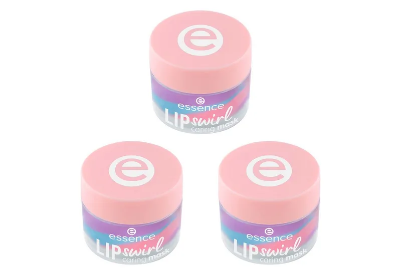 Lippenmaske LIP swirl caring mask, 3-tlg., 3-tlg., pflegend, versorgend, glättend fra essence i Flerfarvet – produktbillede 2 af 5