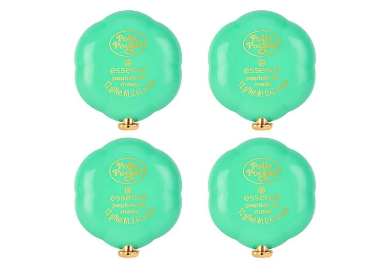 Lippenmaske Polly Pocket peptide lip mask, 4-tlg., Verwöhnende Textur für weiche, gepflegte Lippen, Handliches Format fra essence i Hvid – produktbillede 1 af 3
