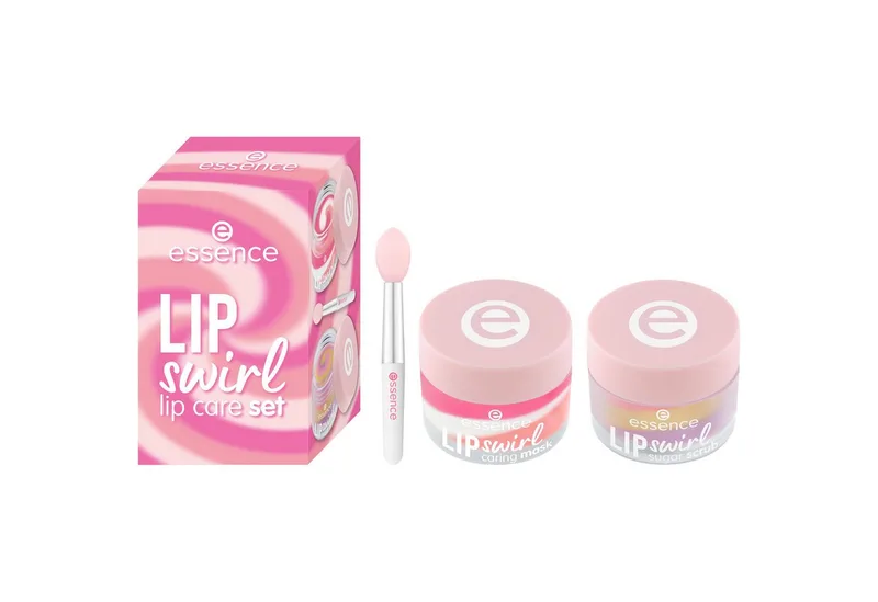 Lippenpflege-Set LIP swirl lip care set, 2-tlg. von essence in Mehrfarbig – Produktfoto