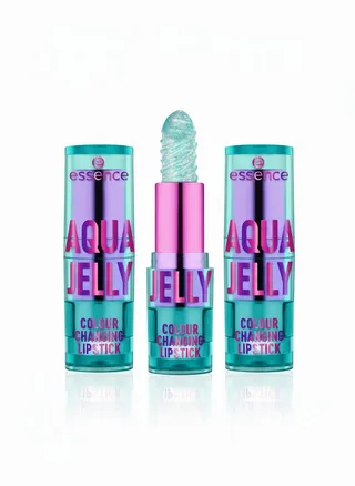 Lippenstift AQUA JELLY COLOUR CHANGING LIPSTICK, 3-tlg., 3-tlg., glänzend, individuelles Farbergebnis de essence en Rose – photo du produit 1 sur 5