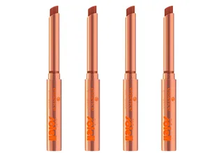 Lippenstift club SOLEIL slim lipstick, 4-tlg. fra essence i Brun – produktbillede 1 af 4