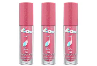Lippenstift Disney Pixar Up glitter switch liquid lipstick, 3-tlg., mit intensiver Farbabgabe fra essence i Lilla – produktbillede 1 af 4