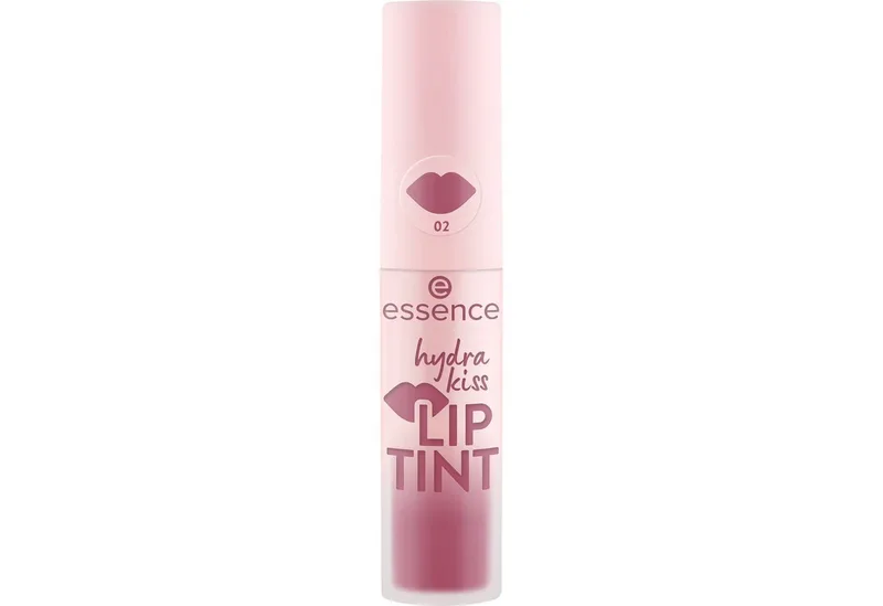 Lippenstift HYDRA KISS LIP TINT, 3-tlg., hohe Deckkraft, glänzend de essence en Rouge – photo du produit 2 sur 5