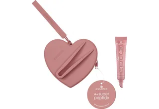 Lippenstift-Set the super peptide glossy lip treatment + pouch set, 2-tlg. fra essence i Brun – produktbillede 1 af 5