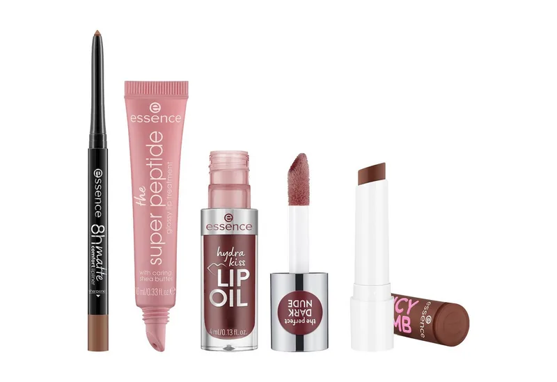 Lippenstift-Set toffee talk brown lip set, 4-tlg. fra essence i Brun – produktbillede 3 af 5