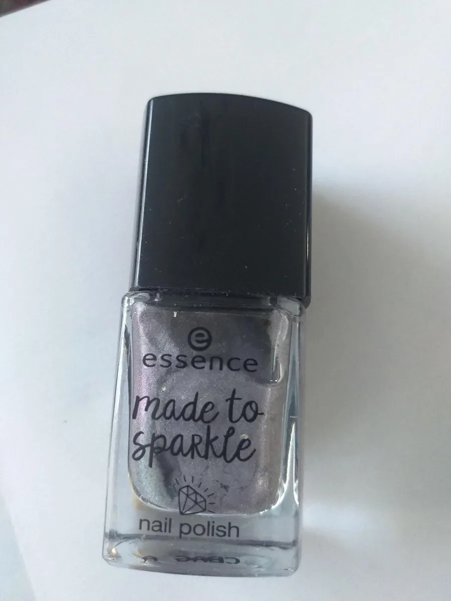 made to sparkle nail polish 04 party of your life de essence en Gris – photo du produit
