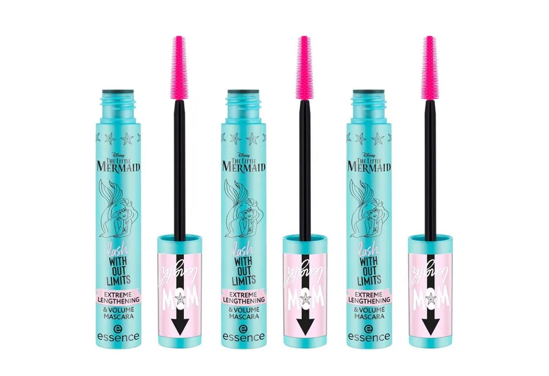 Mascara Disney THE LITTLE MERMAID lash, 3-tlg., WITHOUT LIMITS EXTREME LENGTHENING & VOLUME MASCARA von essence in Schwarz – Produktfoto 1 von 4