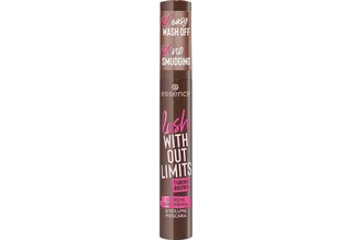Mascara lash WITHOUT LIMITS BROWN EXTREME LENGTHENING & VOLUME MASCARA, 3-tlg., mit Volumeneffekt von essence in Braun – Produktfoto 4 von 4