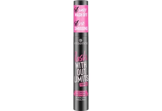Mascara lash WITHOUT LIMITS BROWN EXTREME LENGTHENING & VOLUME MASCARA, 3-tlg., mit Volumeneffekt von essence in Schwarz – Produktfoto 3 von 5