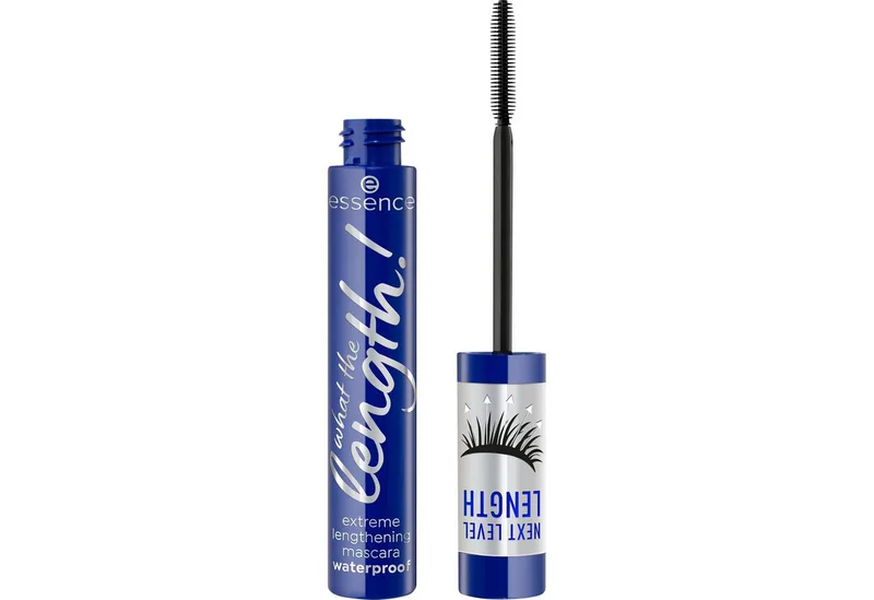 Mascara what the length! extreme lengthening mascara waterproof, 3-tlg. von essence in Schwarz – Produktfoto 4 von 5
