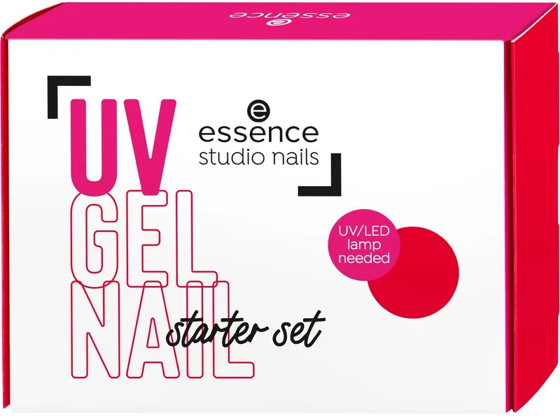 Nagellack-Set studio nails UV GEL NAIL Starter Set, 4-tlg., mit UV-Spezialisierung fra essence i Hvid – produktbillede 3 af 3