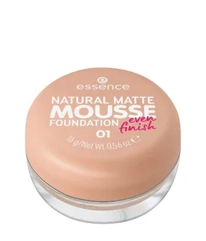 NATURAL MATTE MOUSSE FOUNDATION Foundationmousse van essence in Lichtbruin, 16 g – productfoto