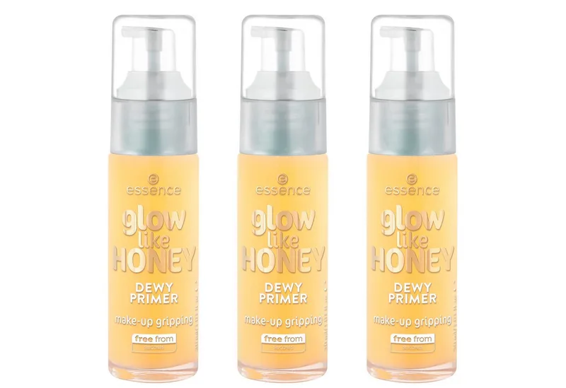 Primer glow like HONEY DEWY PRIMER, 3-tlg. fra essence i Guld – produktbillede 1 af 4