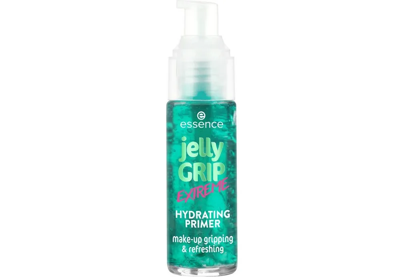 Primer jelly GRIP EXTREME HYDRATING PRIMER, 3-tlg., Vegan, feuchtigkeitsspendend fra essence i Grøn – produktbillede 3 af 4