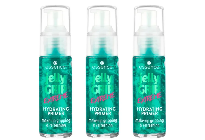 Primer jelly GRIP EXTREME HYDRATING PRIMER, 3-tlg., Vegan, feuchtigkeitsspendend fra essence i Grøn – produktbillede 1 af 4
