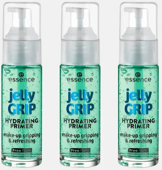 Primer jelly GRIP HYDRATING PRIMER, 3er Pack, mit Jelly-Grundierung fra essence i Grøn – produktbillede 1 af 5