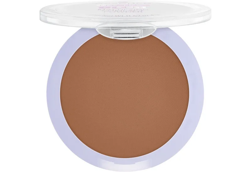 Puder matte BLUR MATTIFYING COMPACT POWDER, 3-tlg. van essence in Bruin – productfoto 3 van 5