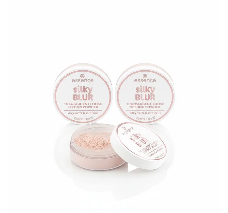 Puder silky BLUR TRANSLUCENT LOOSE SETTING POWDER, 3-tlg. fra essence i Beige – produktbillede 1 af 5