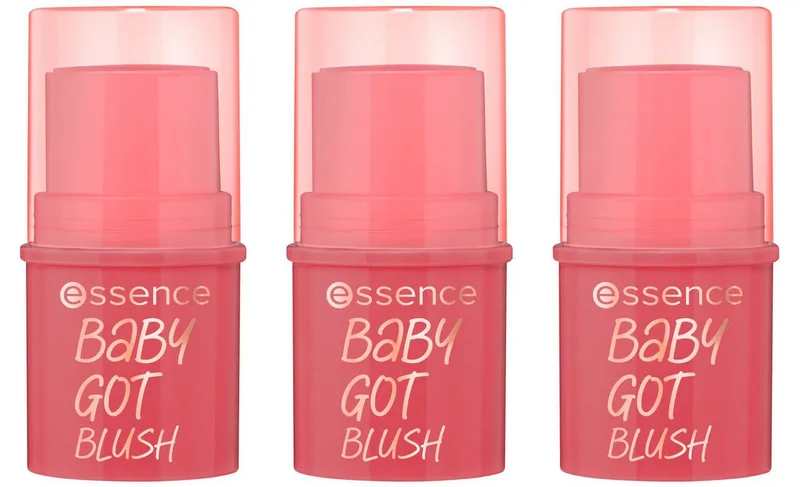 Rouge baby got blush, 3-tlg., mit Creme-Textur von essence in Rosa – Produktfoto 1 von 5