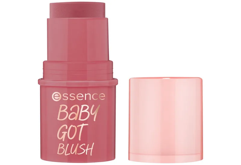 Rouge baby got blush, 3-tlg., mit Creme-Textur von essence in Rosa – Produktfoto 3 von 5