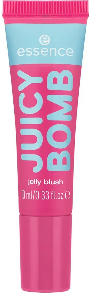 Rouge JUICY BOMB PARTY jelly blush, 5-tlg., Natürliches Finish, softer Farbton, gelartig, vegan. de essence en Rose – photo du produit 3 sur 4