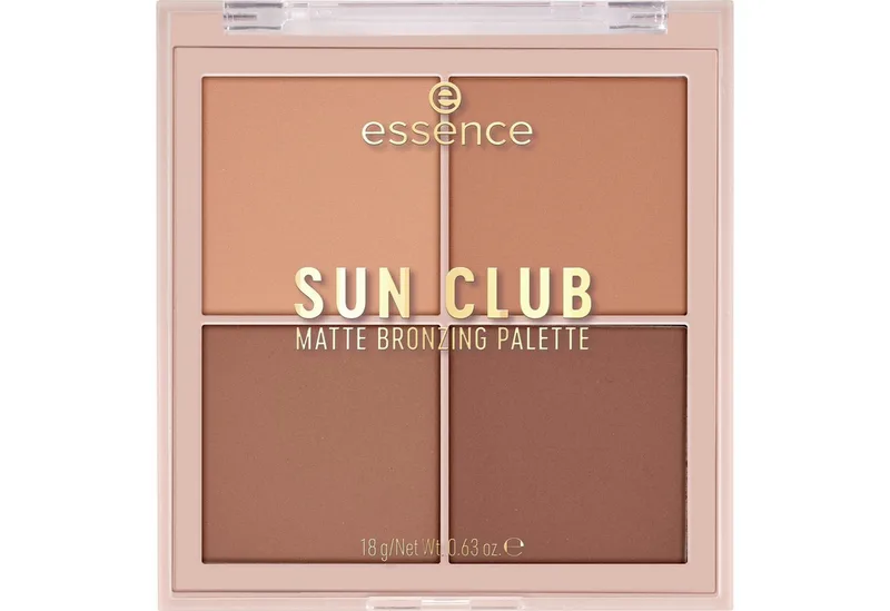 SUN CLUB Matte Bronzing Palette Bronzer fra essence i 18 g – produktbillede 3 af 5