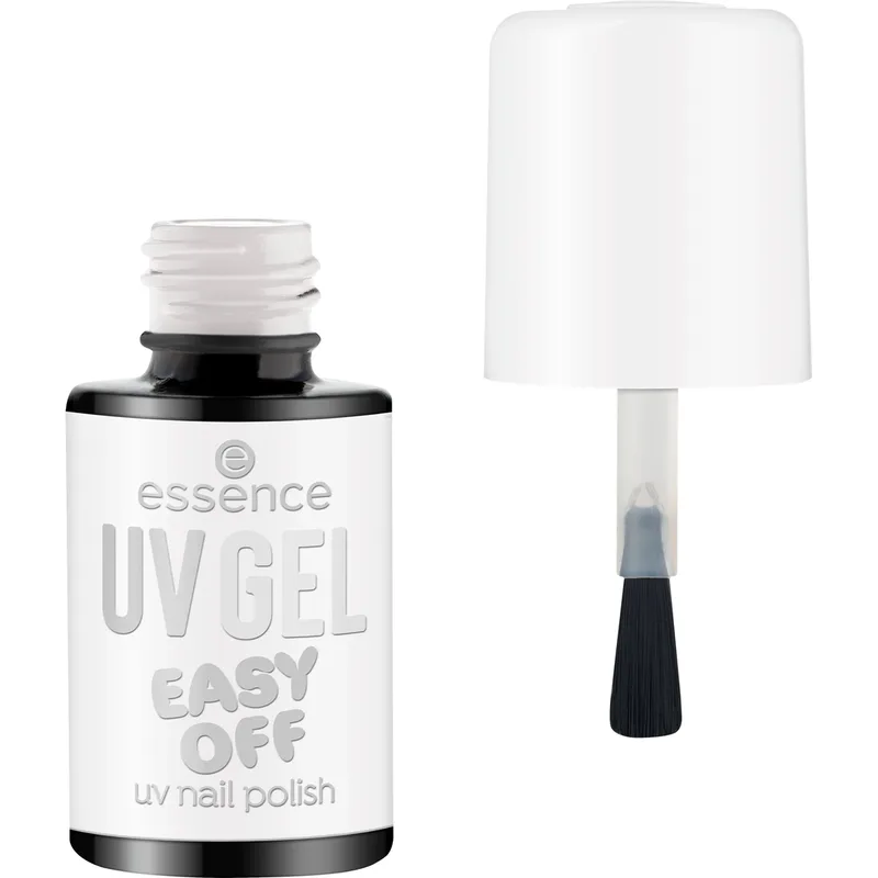 UV Gel Easy Off UV Nail Polish 01 Just White de essence – photo du produit