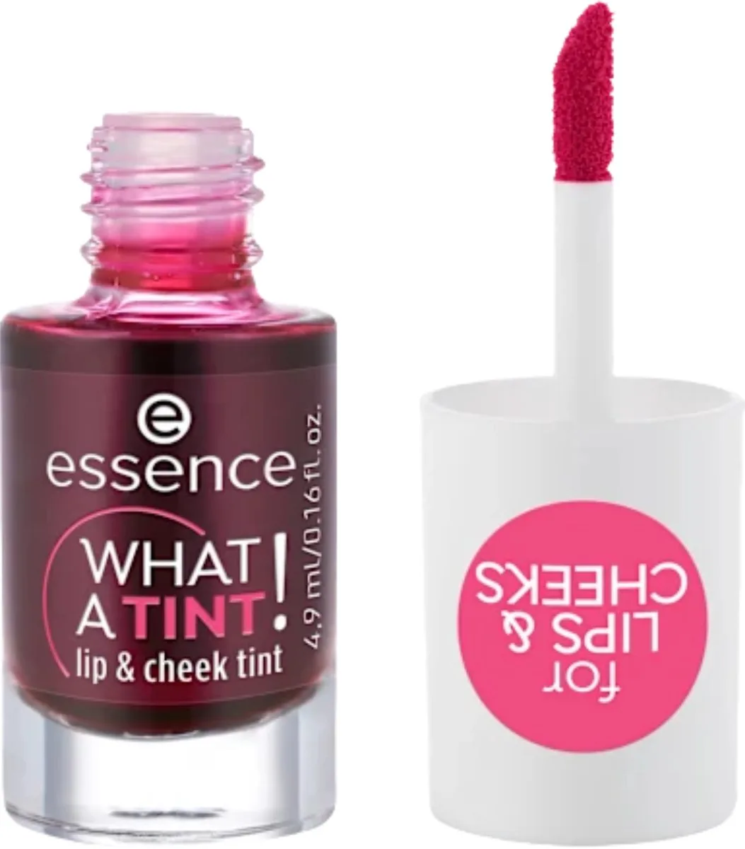WHAT A TINT! lip & cheek tint – Liptint Lippen & Wangen – 01 van essence in 01 – Kiss from a rose – productfoto