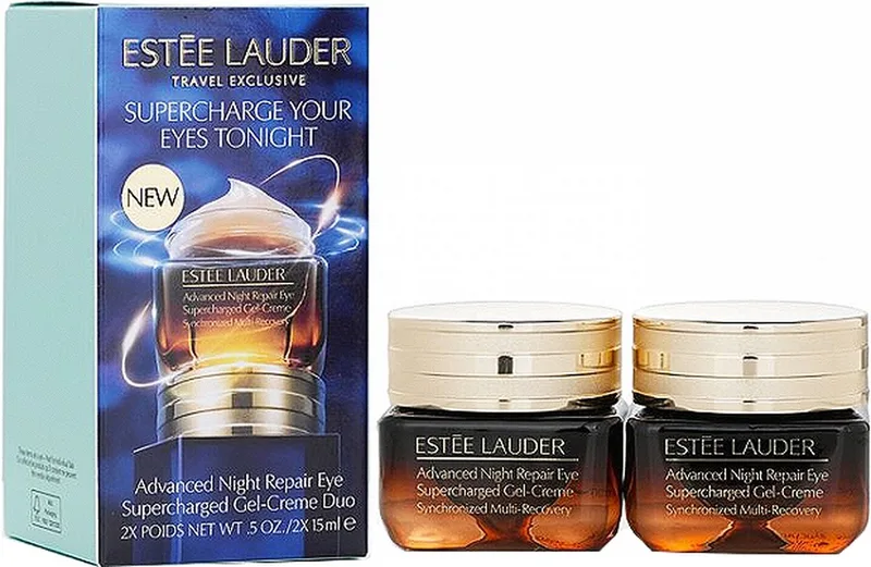 Advanced Night Repair Supercharged Gel-Creme eye Oogcrème - Duo 2x 15 ml Set by Estée Lauder – product photo