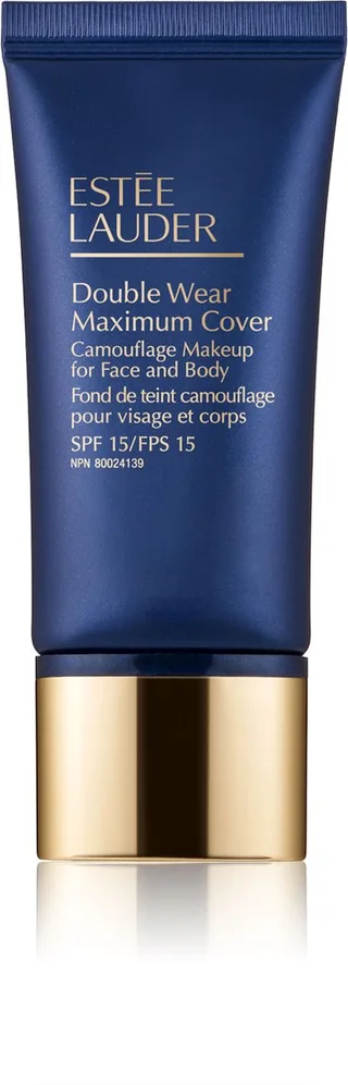 Double Wear Maximum Cover Camouflage Makeup for Face and Body Foundation 30 ml - Met SPF 15 fra Estée Lauder i 3N1 Ivory Beige – produktbillede 1 af 2