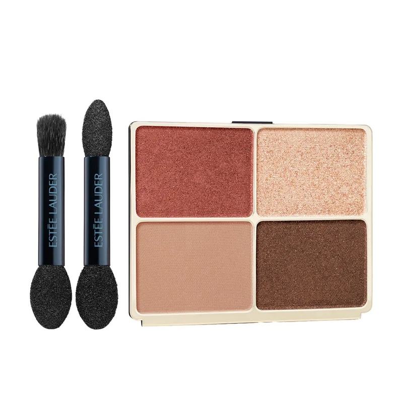 Pure ColorEnvy Eyeshadow Quad Refill by Estée Lauder in 07-Boho Rose – product photo