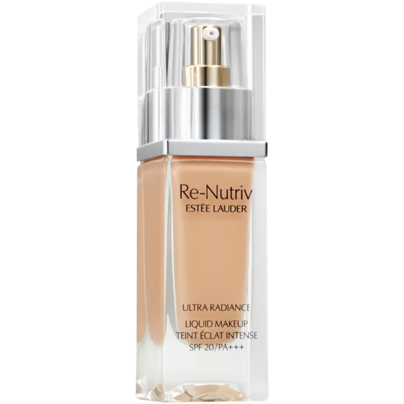 Re-Nutriv Ultra Radiance Liquid Makeup SPF 20 von Estée Lauder in 3W1-Tawny – Produktfoto