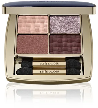 The Essential Eyeshadow Quad Longlasting Palette Shape Sculpt van Estée Lauder in Power brunch – productfoto 1 van 5