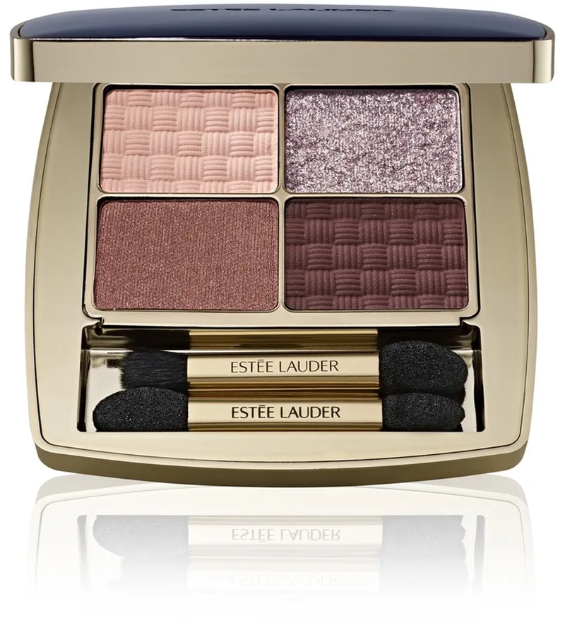 The Essential Eyeshadow Quad Longlasting Palette Shape Sculpt van Estée Lauder in Power brunch – productfoto 1 van 5