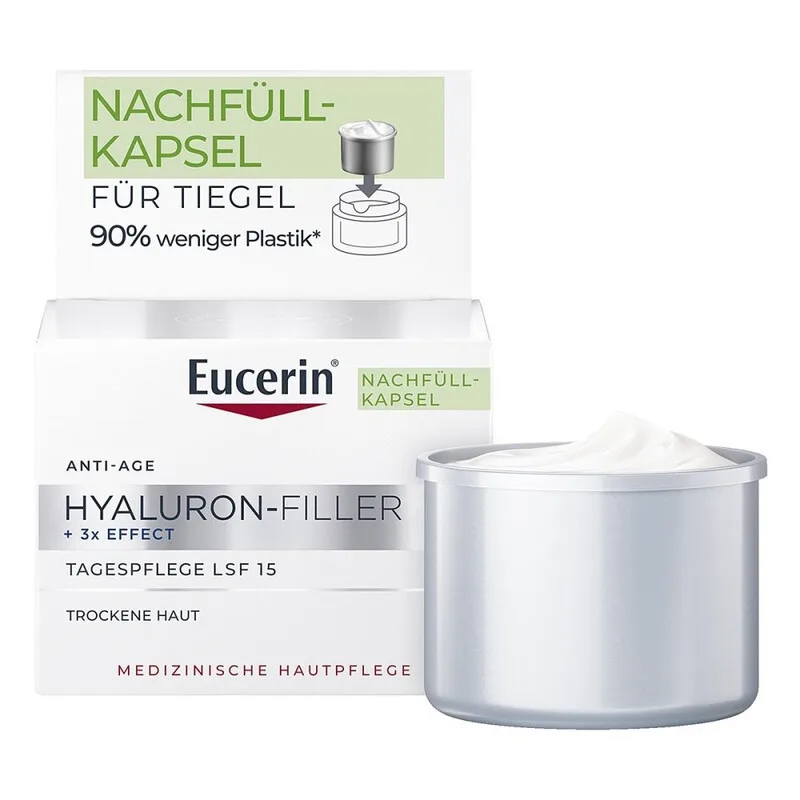 Anti-Falten-Tagescreme mit Hyaluronsäure fra Eucerin – produktbillede