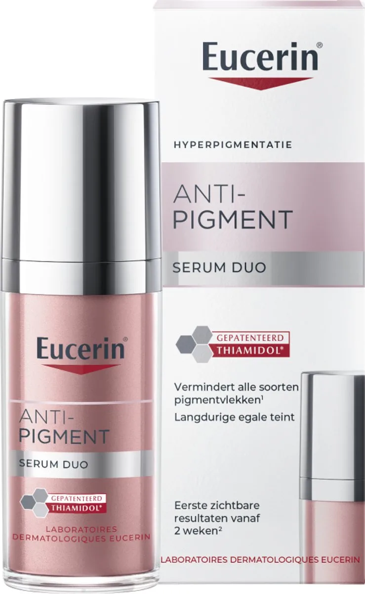 Anti-Pigment Serum Duo - Helpt Pigmentvlekken te Verminderen - Gezichtsserum met Thiamidol en Hyaluronzuur by Eucerin in 30 ml – product photo