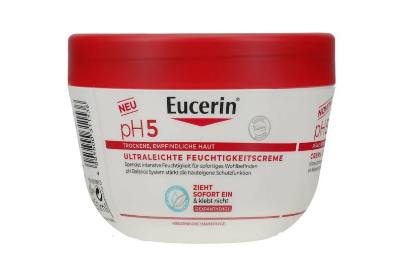 Bodylotion EUCERIN pH5 ultraleichte Feuchtigkeitscreme PZN 18099921 von Eucerin in 350 ml – Produktfoto 3 von 4