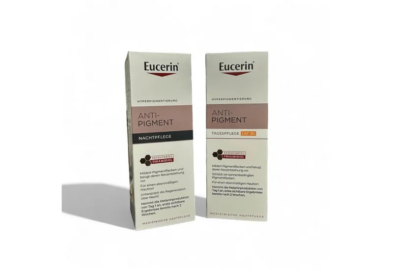 Gesichtspflege-Set Eucerin Anti-Pigment Tag + Nacht Set, 2-tlg. fra Eucerin – produktbillede