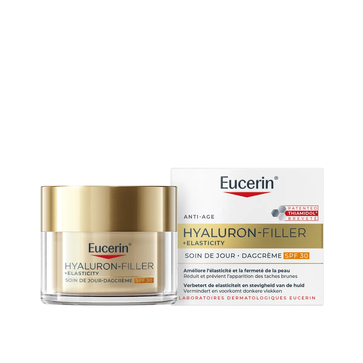 Hyaluron-Filler + Elasticity Dagcrème SPF30 Anti-Age van Eucerin in 50 ml – productfoto